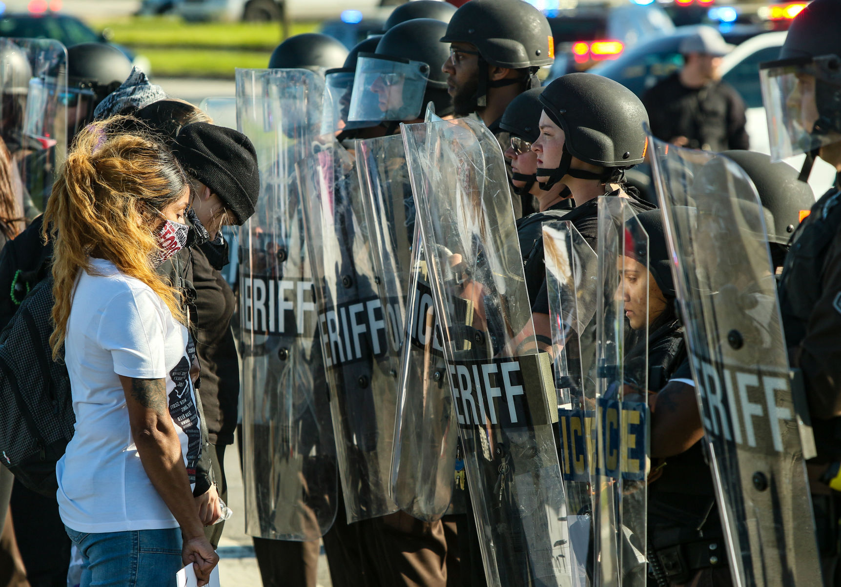 Standoff on U.S. 30